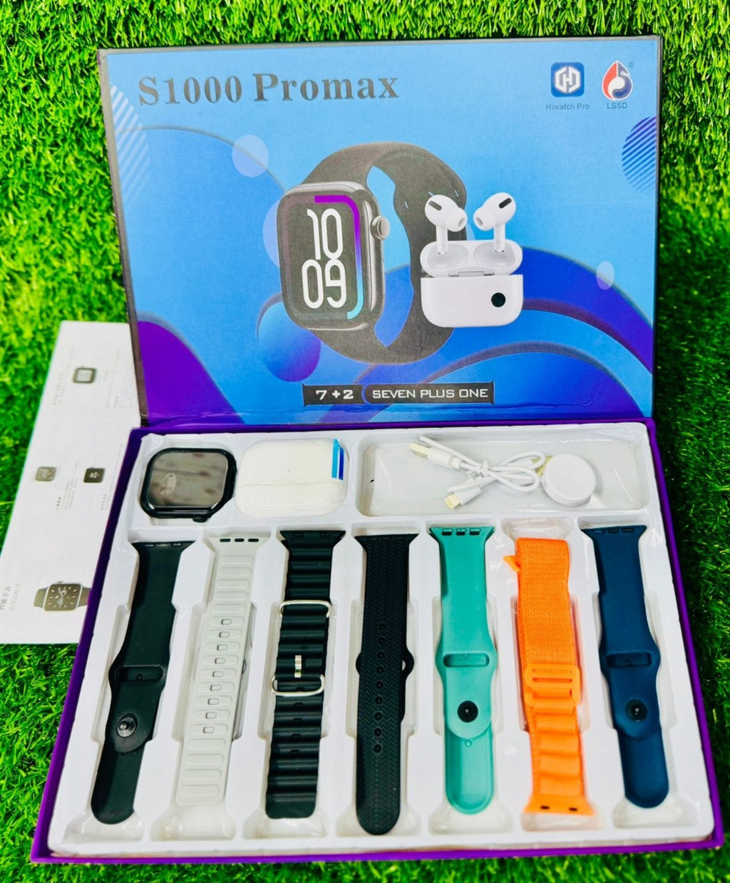 S1000 pro max Smart watch with Air Buds