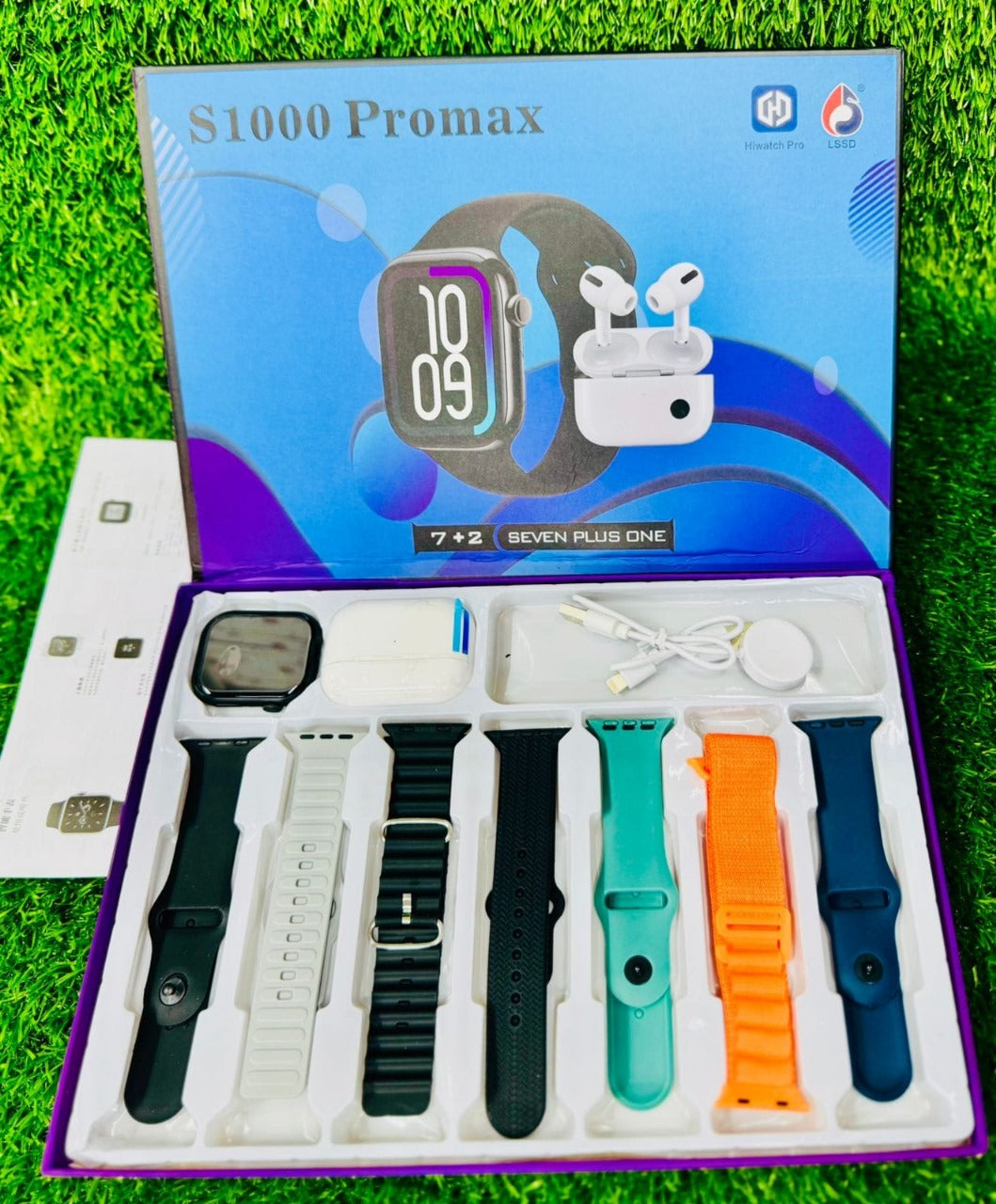 S1000 pro max Smart watch with Air Buds